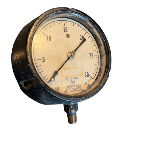 Other Vintage Ashcroft Duragauge Receiver Pressure Gauge Poshmark